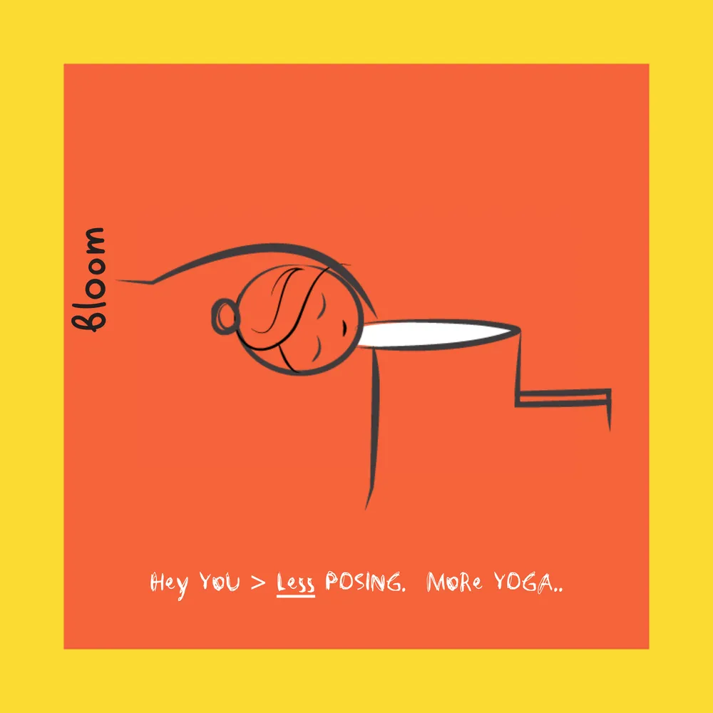 Less Posing.  More Yoga