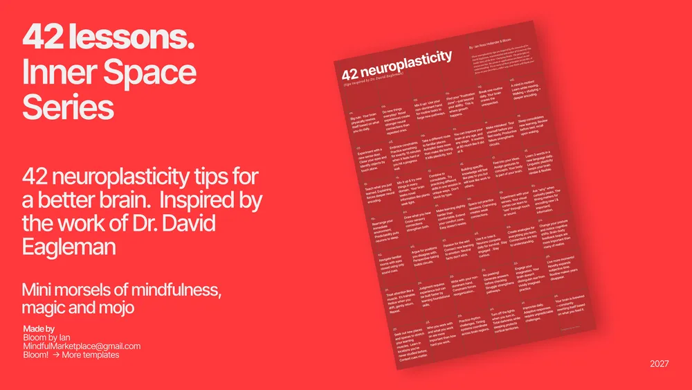 42 Bite Sized Tips for Building a Better Brain
